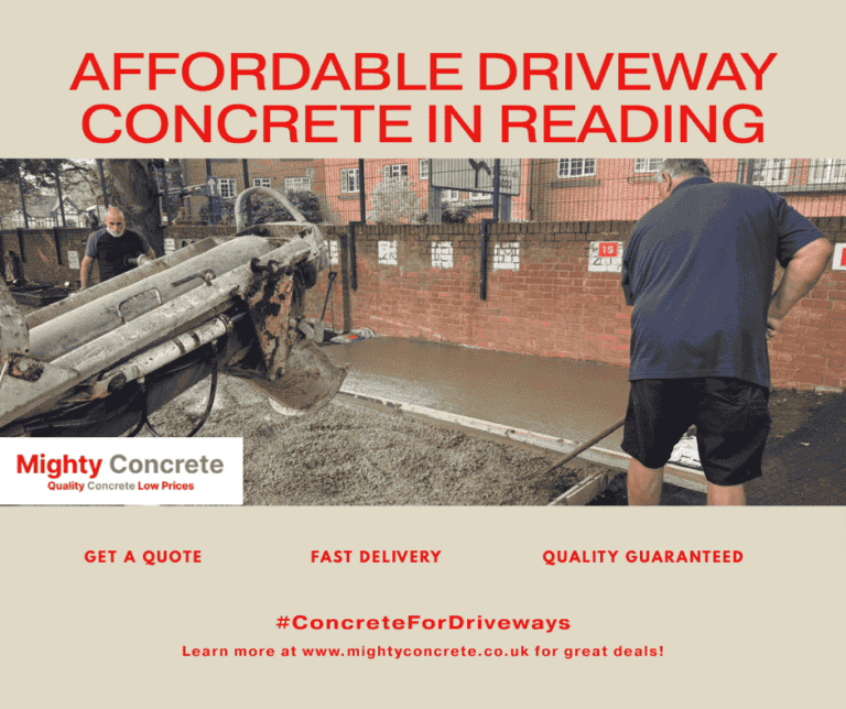 Affordable Driveway Concrete in Reading