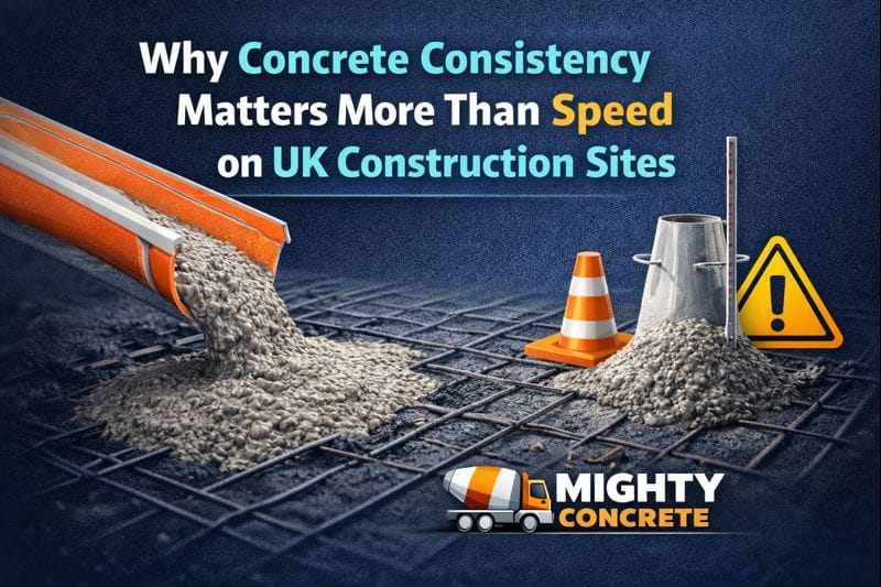 Why Concrete Consistency Matters More Than Speed on UK Construction Sites