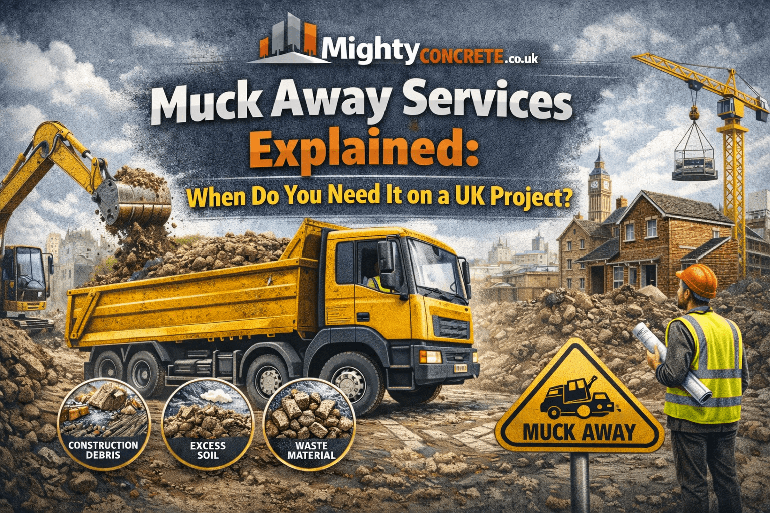 Muck Away Services Explained: When Do You Need It on a UK Project?