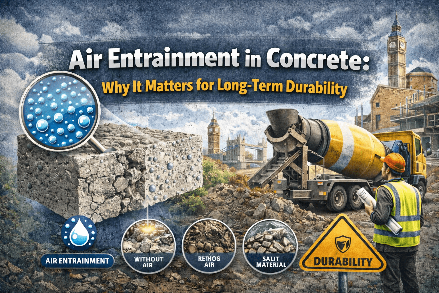 Air Entrainment in Concrete: Why It Matters for Long-Term Durability