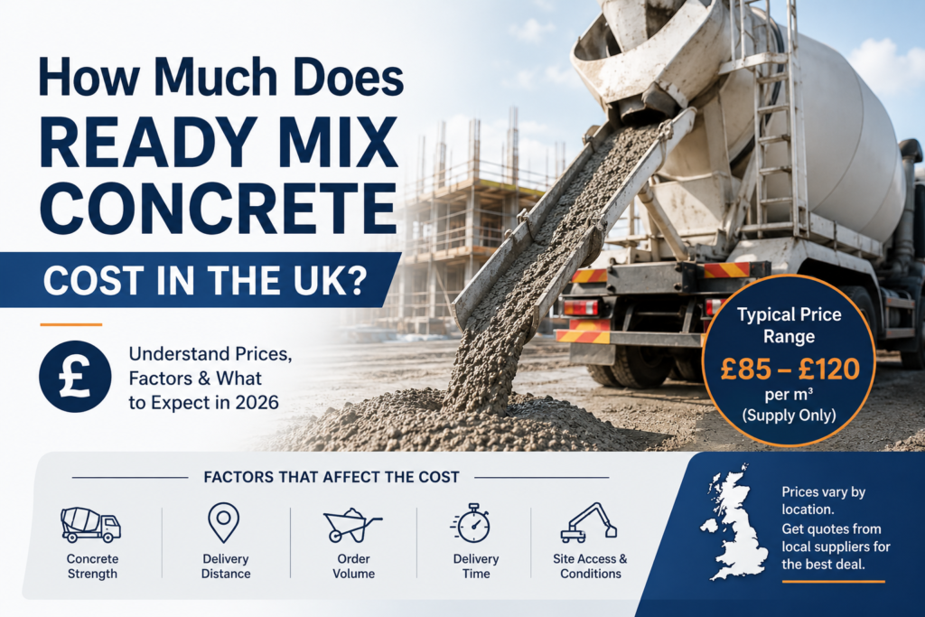 How Much Does Ready Mix Concrete Cost in the UK?