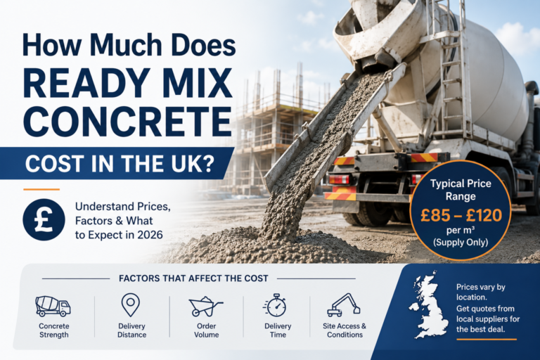 How Much Does Ready Mix Concrete Cost in the UK?