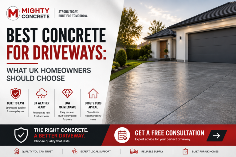 Best Concrete For Driveways: What UK Homeowners Should Choose