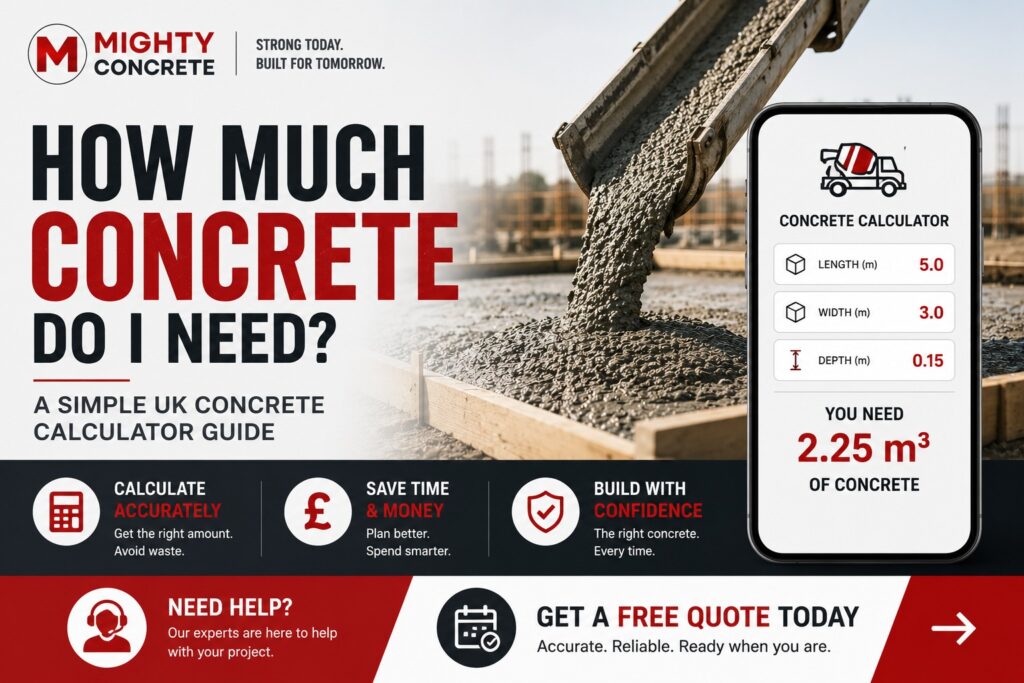 How Much Concrete Do I Need? A Simple UK Concrete Calculator Guide