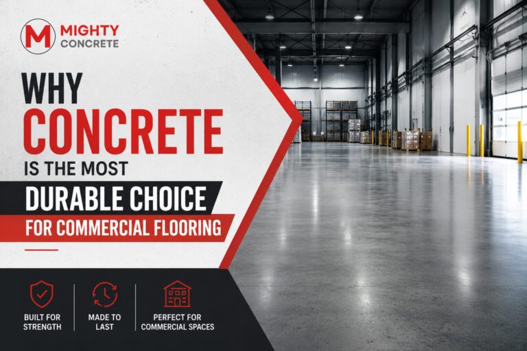 Why Concrete Is the Most Durable Choice for Commercial Flooring